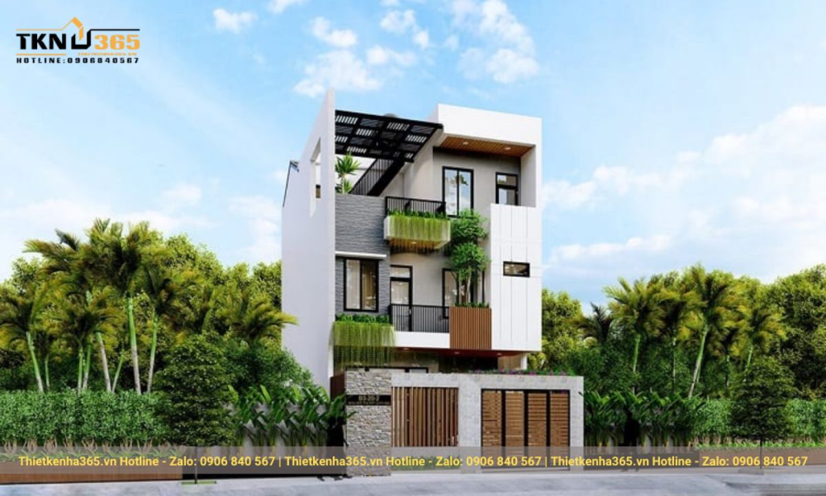 Ước tính chi phí thiết kế nhà rộng 7m dài 13m