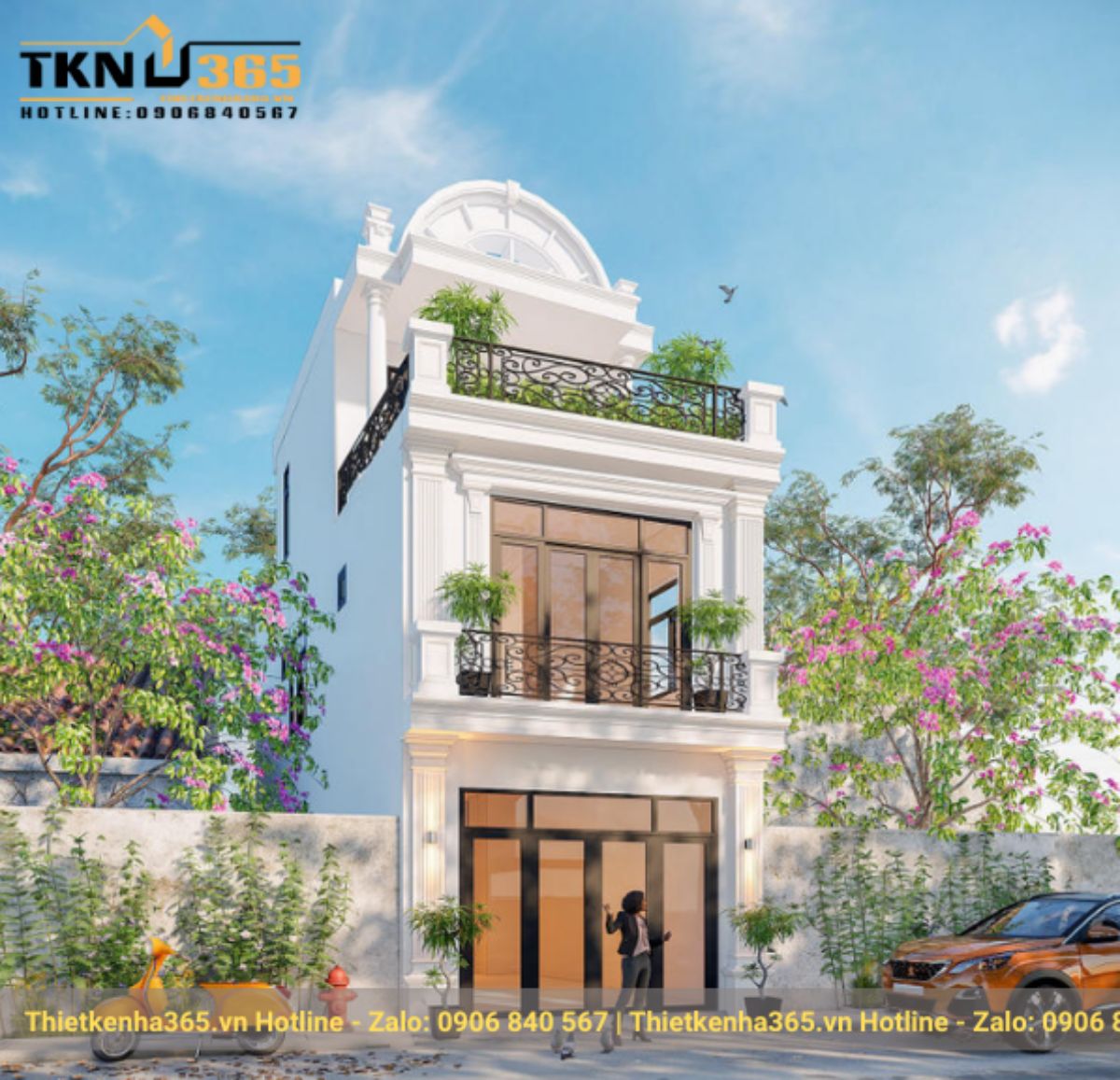 Mẫu nhà 2 tầng đẹp giá 700 triệu