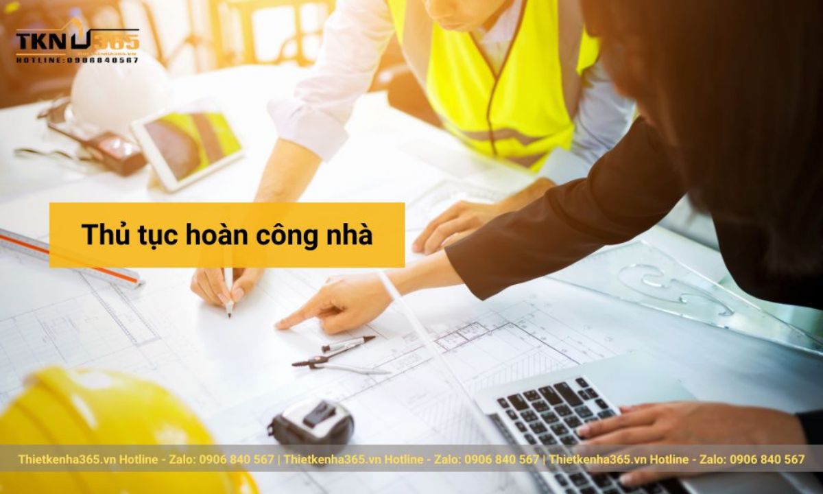 Thủ tục hoàn công nhà