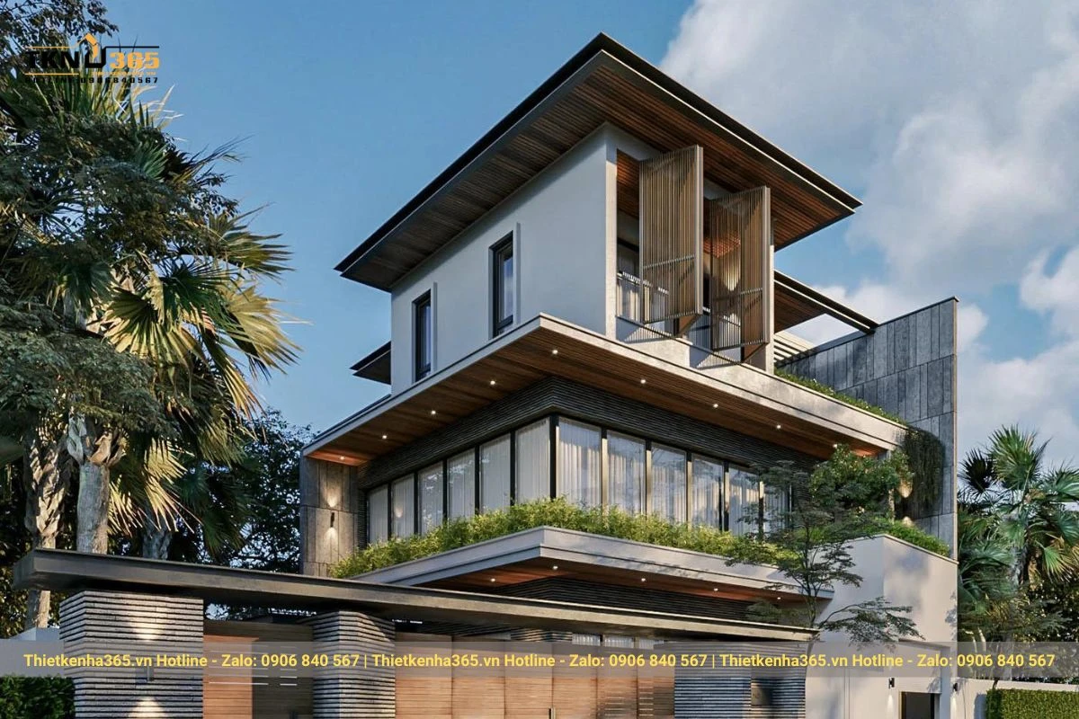 biet thu 3 tang hien dai da nang 2