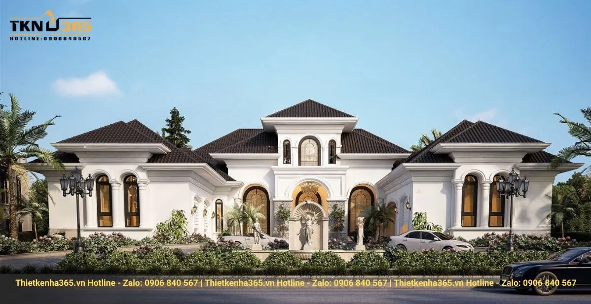 Biệt thự Châu Âu 2 tầng