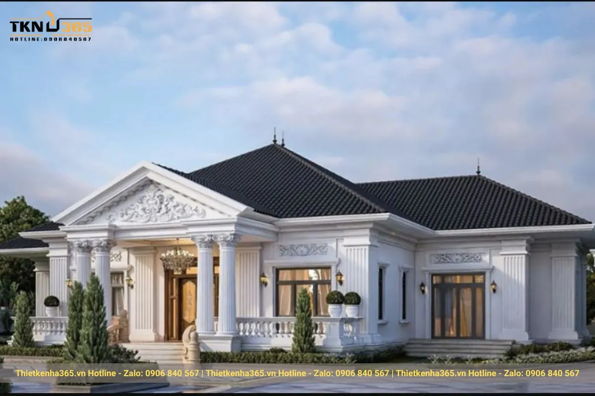 Biệt thự nghỉ dưỡng phong cách châu Âu