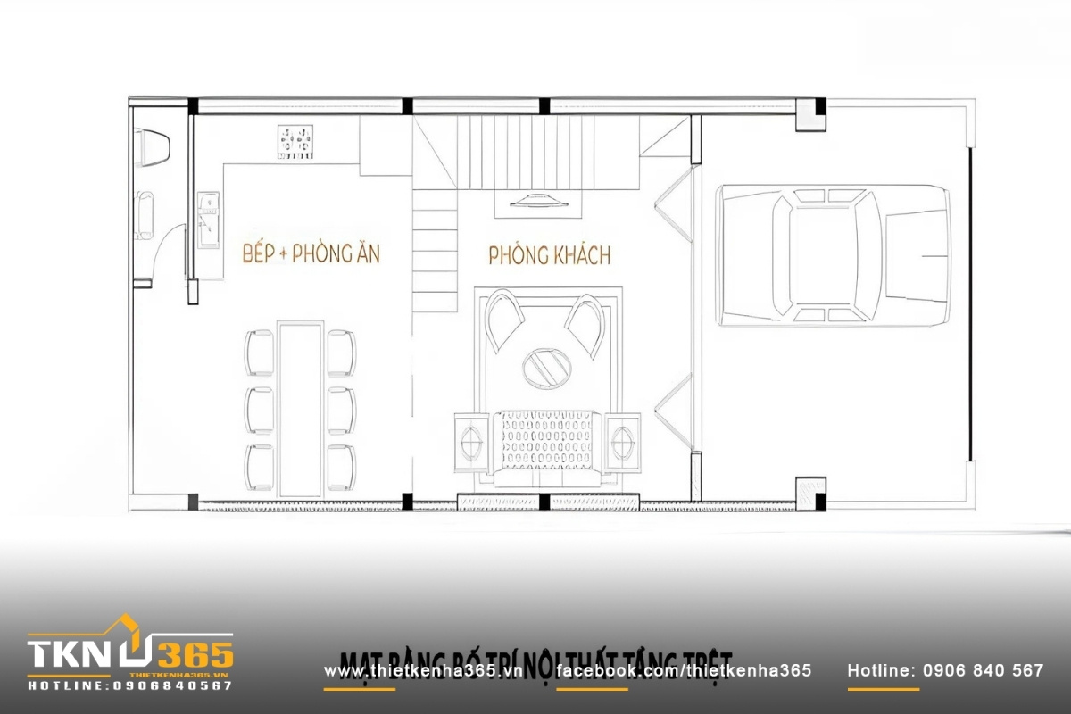 thiet ke nha pho 3 tang tan co dien 5x17m cho chi chi o quan 2 2