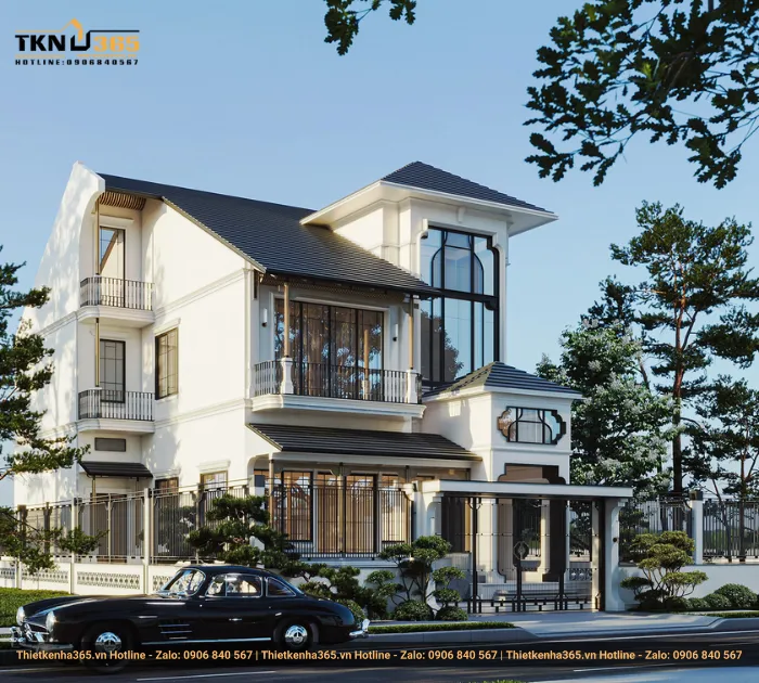 Đặc trưng thiết kế biệt thự Indochine