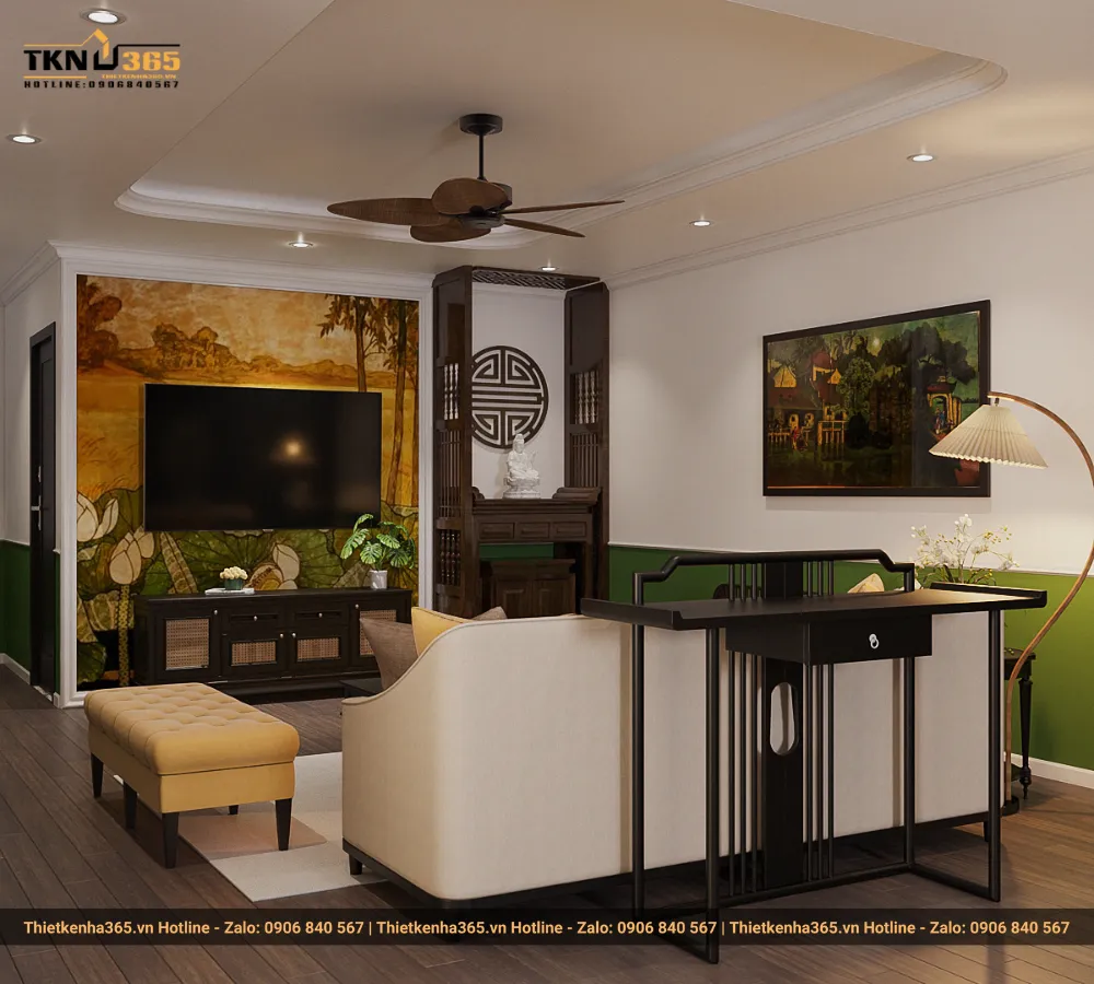 Nội thất chung cư indochine