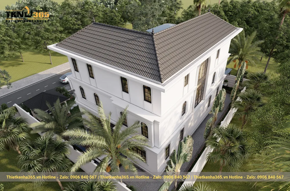 Biệt thự phong cách Đông Dương