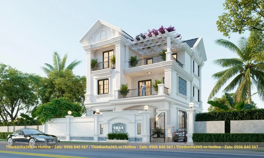 Biệt thự lâu đài đẹp, lãng mạn