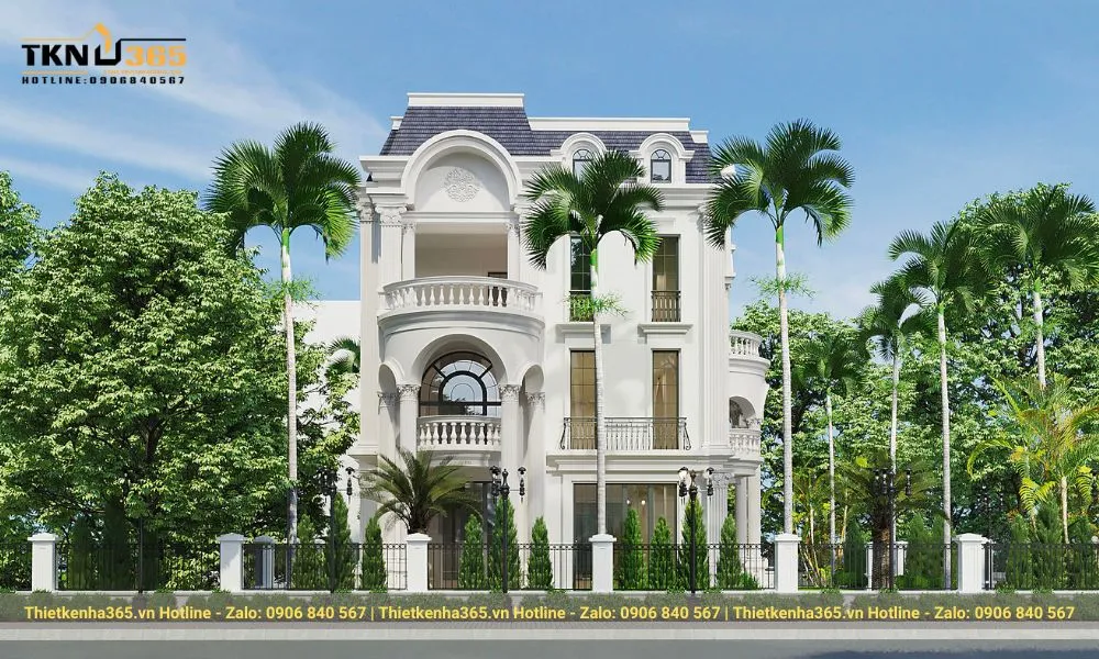 Biệt thự lâu đài rộng lớn, đẹp