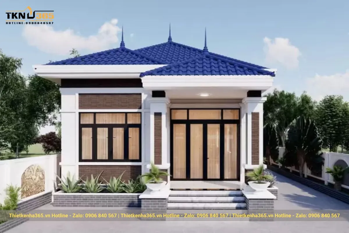 Biệt thự mini mái Nhật