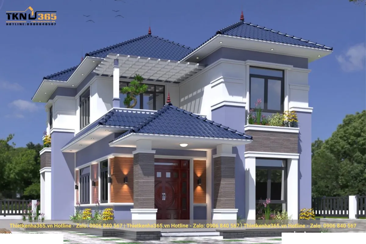 Mẫu thiết kế biệt thự mai Nhật