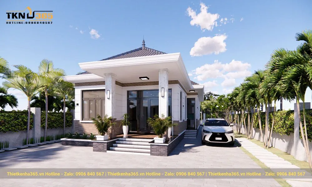 Đơn vị thiết kế nhà vườn cấp 4 uy tín