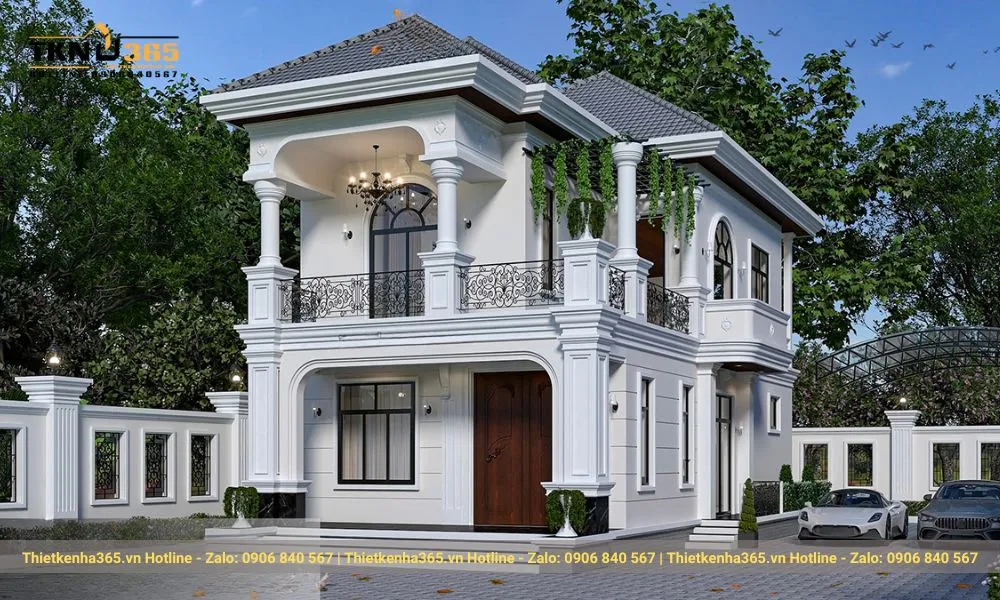 Biệt thự tân cổ điển 2 tầng