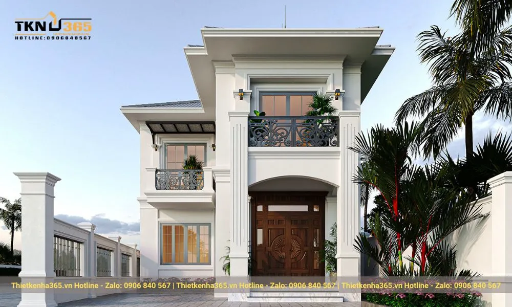 Biệt thự tân cổ điển 2 tầng