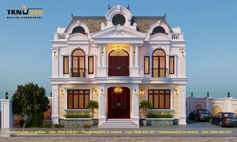 Biệt thự tân cổ điển 2 tầng