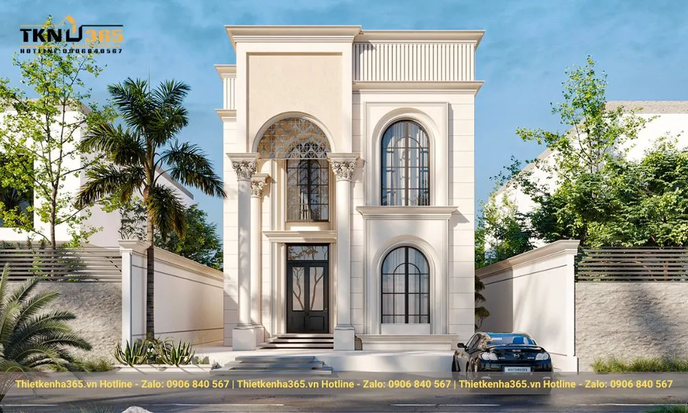 Biệt thự 2 tầng tân cổ điển