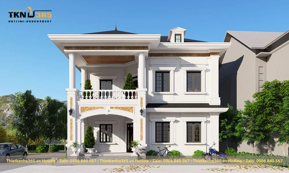 Biệt thự tân cổ điển 2 tầng