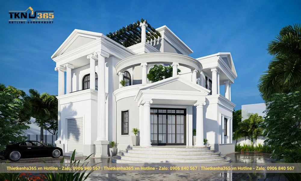Biệt thự tân cổ điển 2 tầng