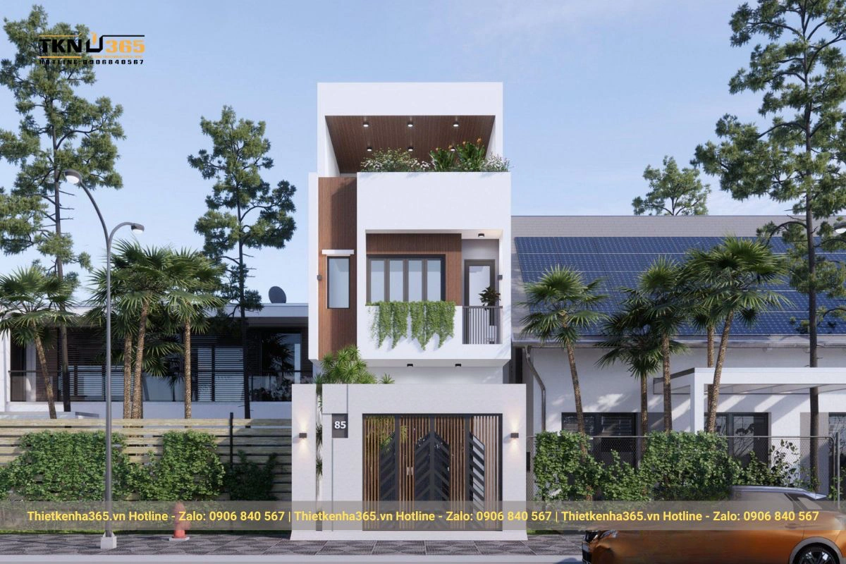 Nhà ở có tầng tum 