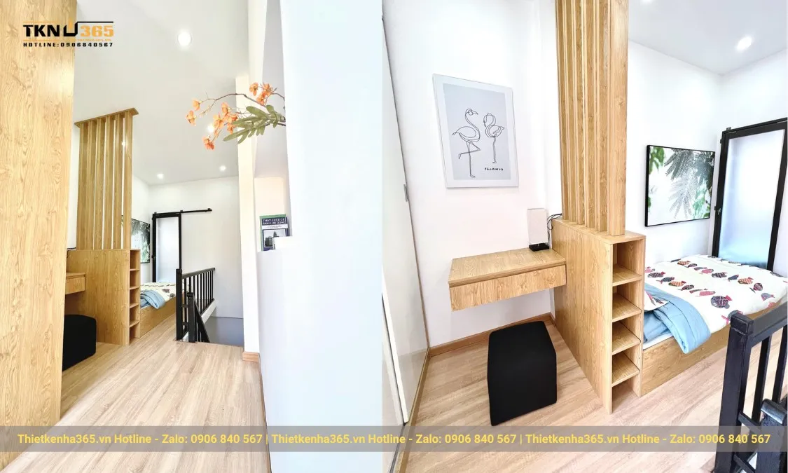 Thiết kế nhà nhỏ 16m2