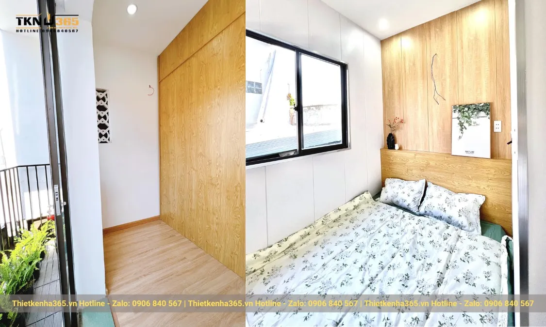 Thiết kế nhà nhỏ đẹp 16m2