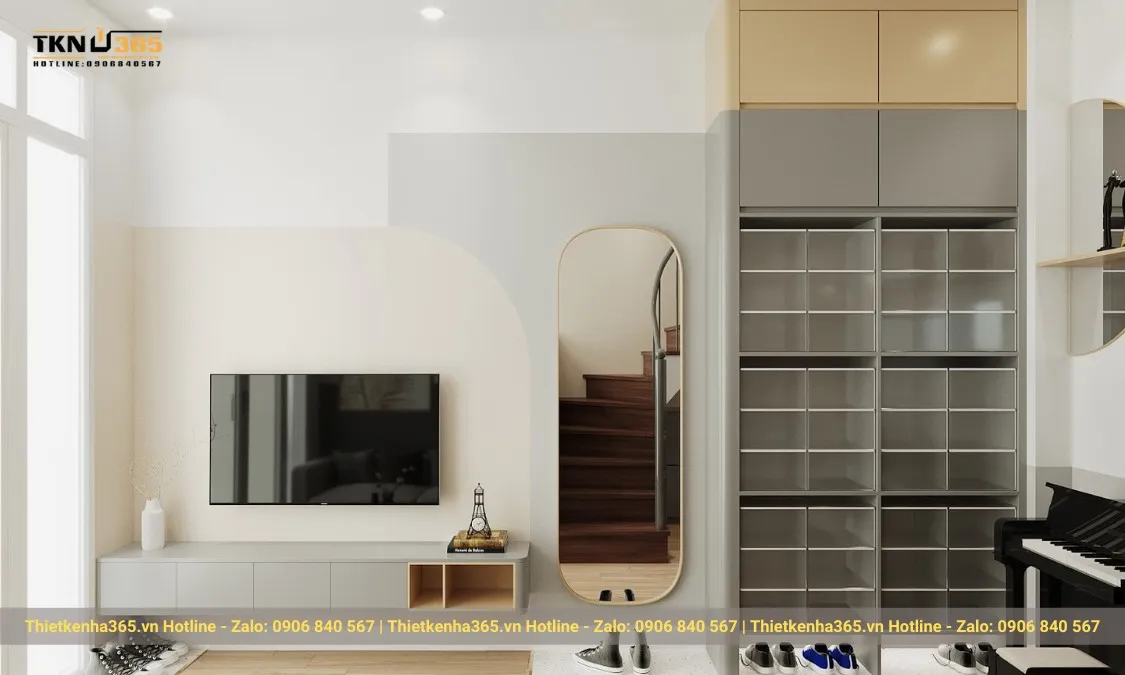 Thiết kế nhà nhỏ 16m2