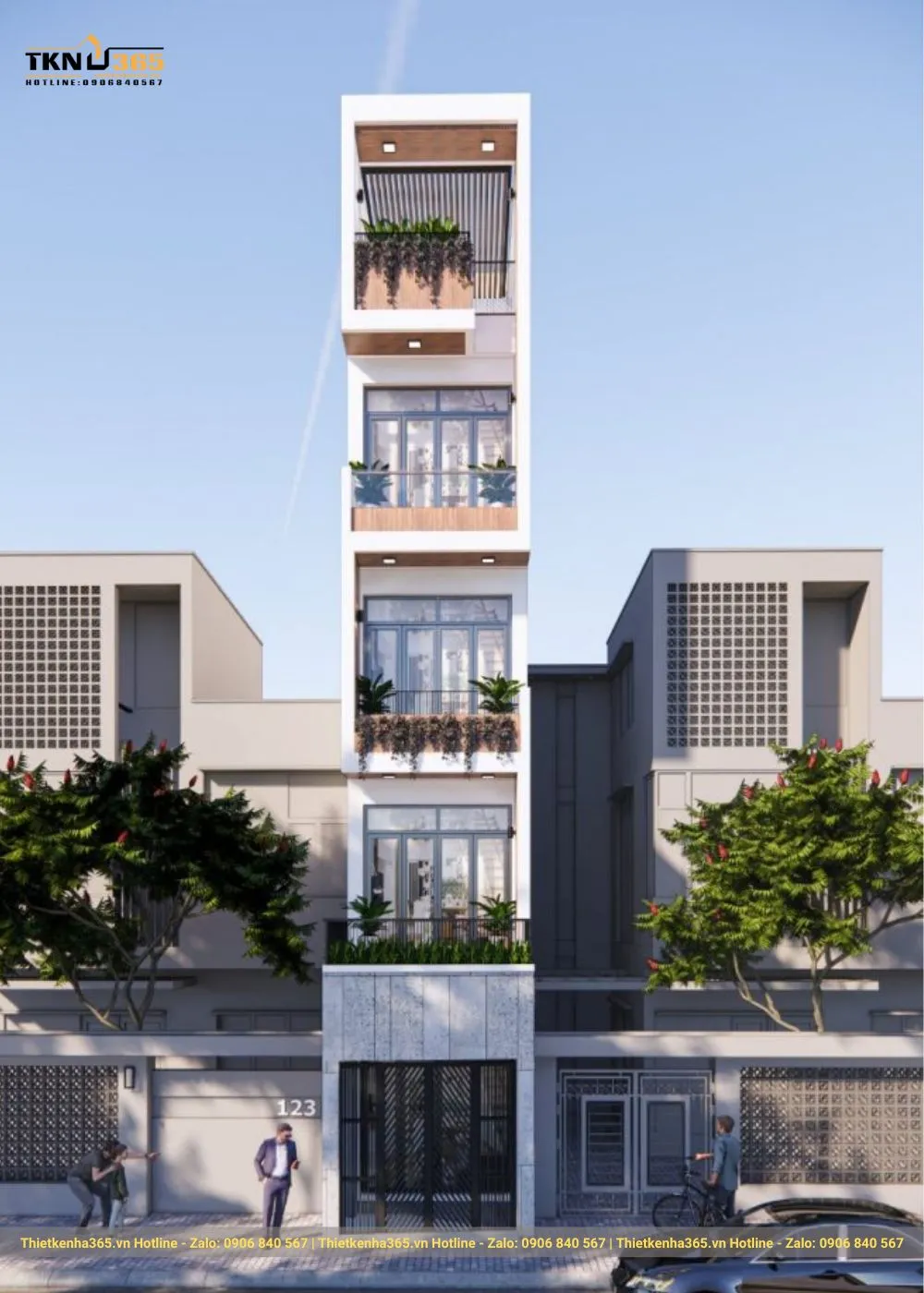 Mặt tiền nhà 3x15