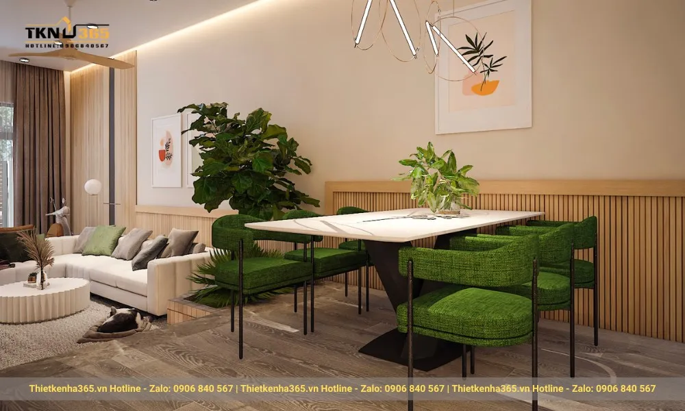 Thiết kế nhà ống 3x15m