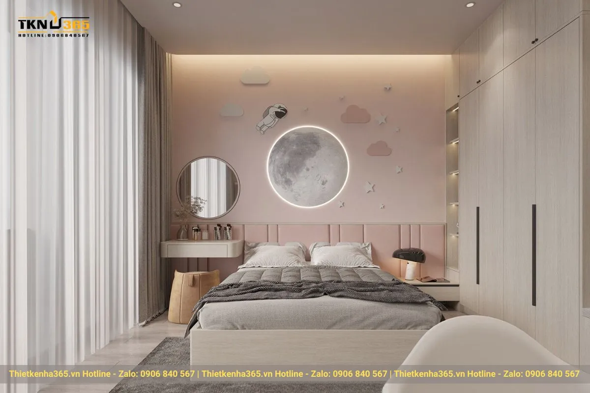 Tư vấn bố trí nội thất nhà 75m2 2 tầng