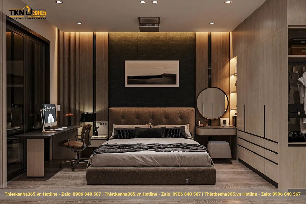 Tư vấn bố trí nội thất nhà 75m2 2 tầng