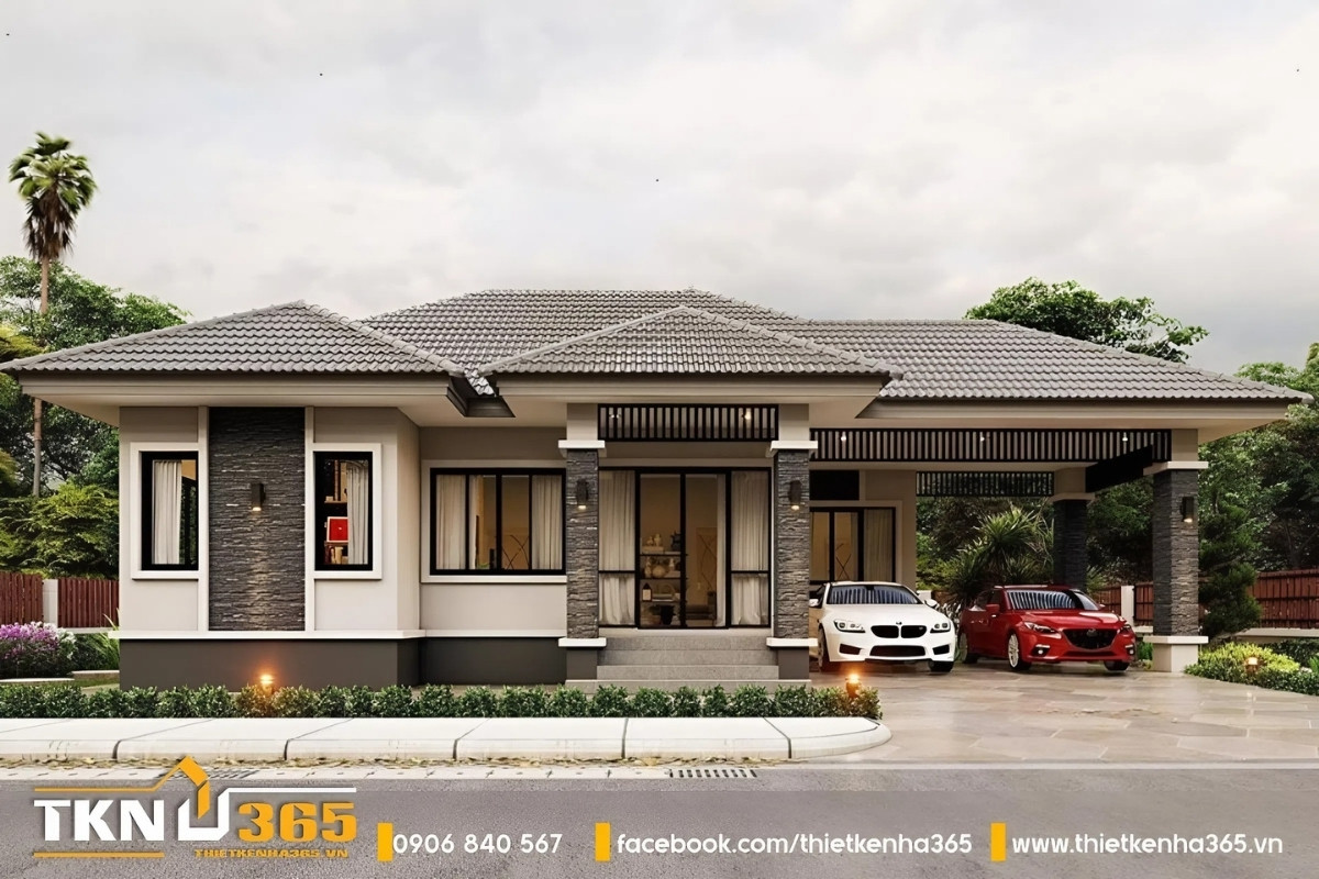 Biệt thự kiểu Nhật cũng được nhiều người ưa chuộng