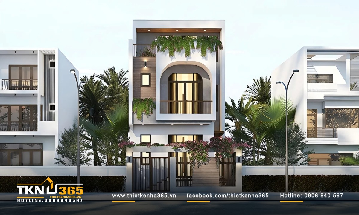 Đây cũng là một mẫu nhà mang phong cách hiện đại rất đáng để tham khảo