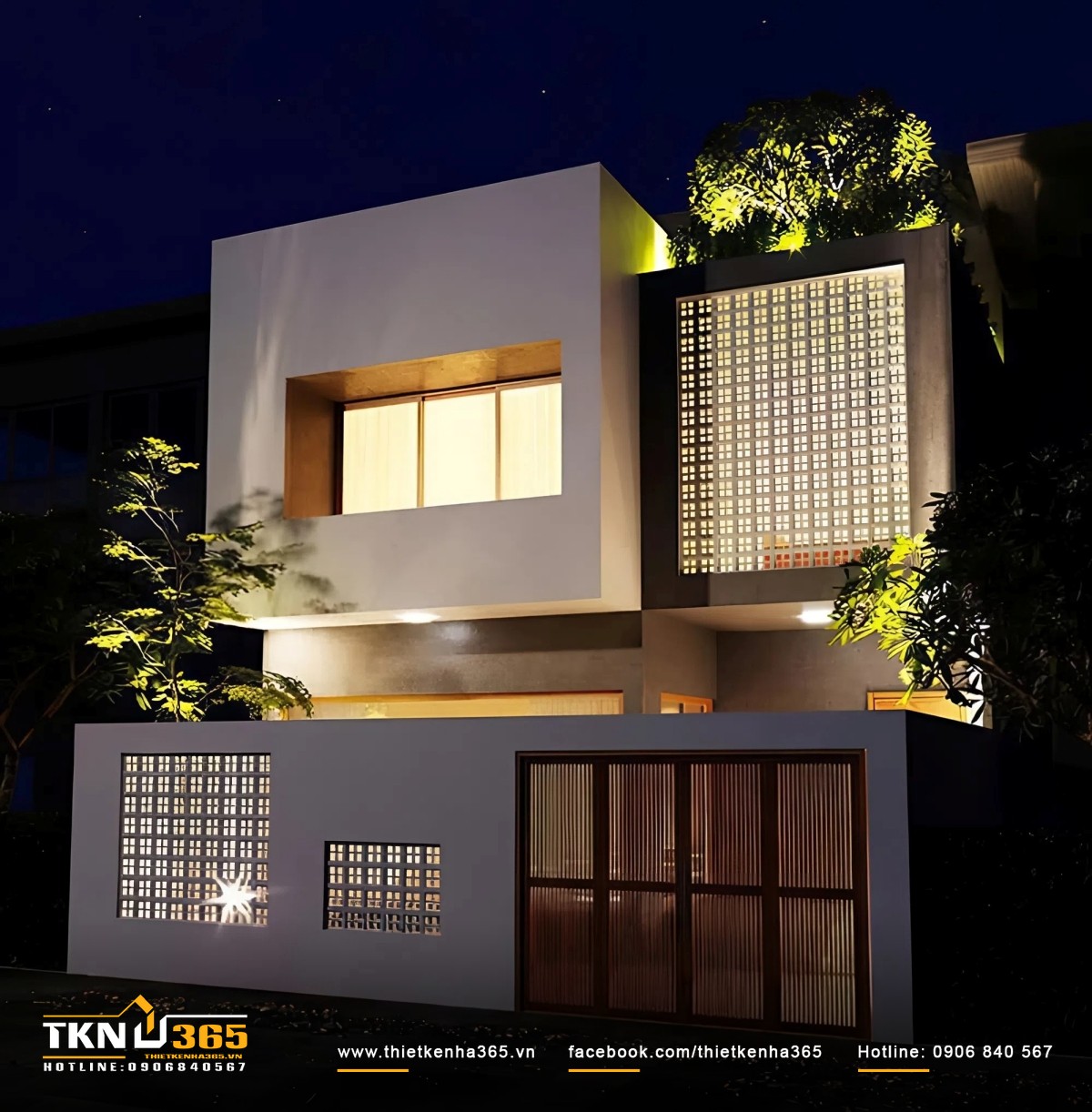 Với những đường nét đơn giản, các kiến trúc sư đã mang đến một mẫu nhà tràn ngập ánh sáng và cây xanh