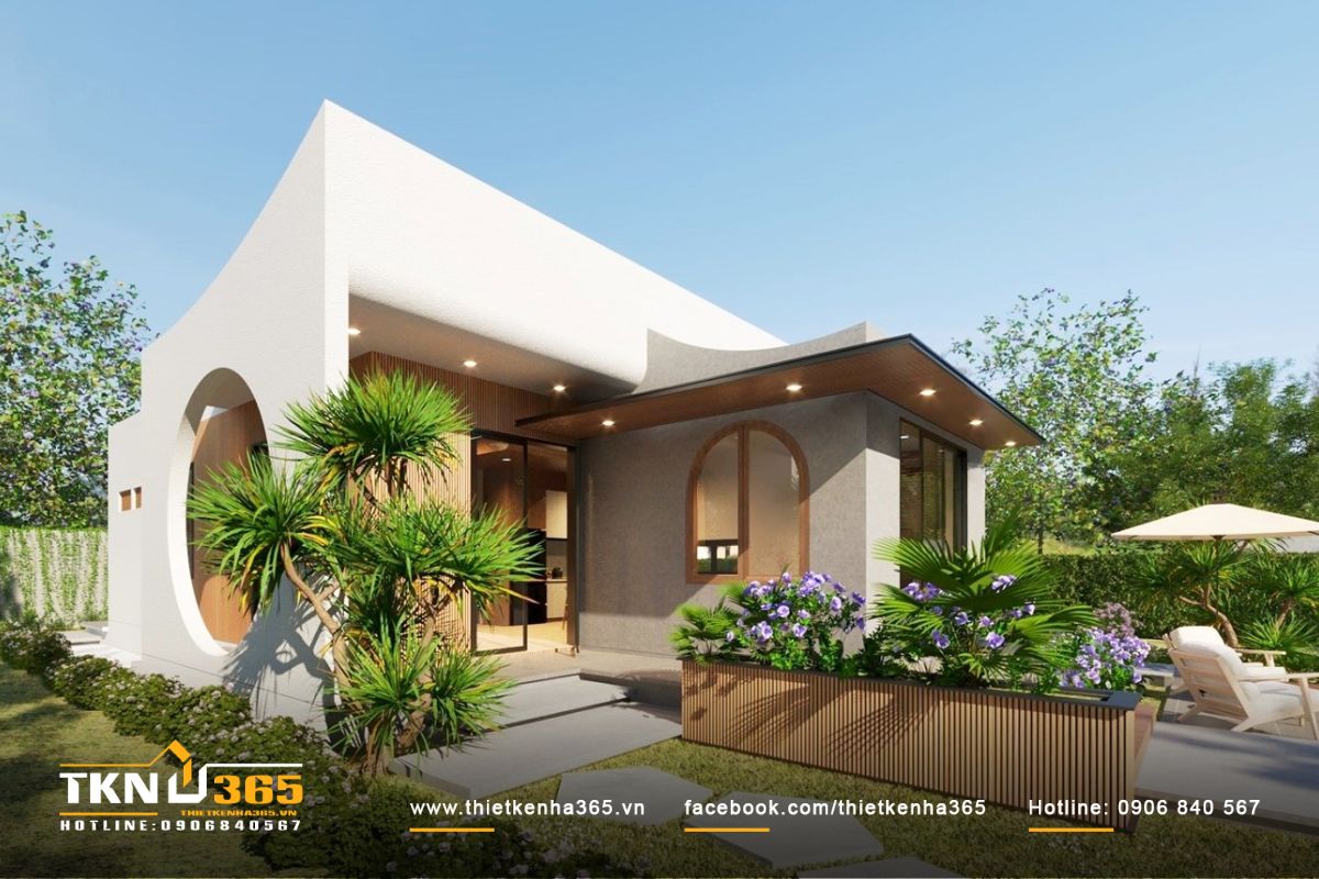 Mẫu biệt thự sân vườn cấp 4 được ưa chuộng bởi nhiều lợi thế