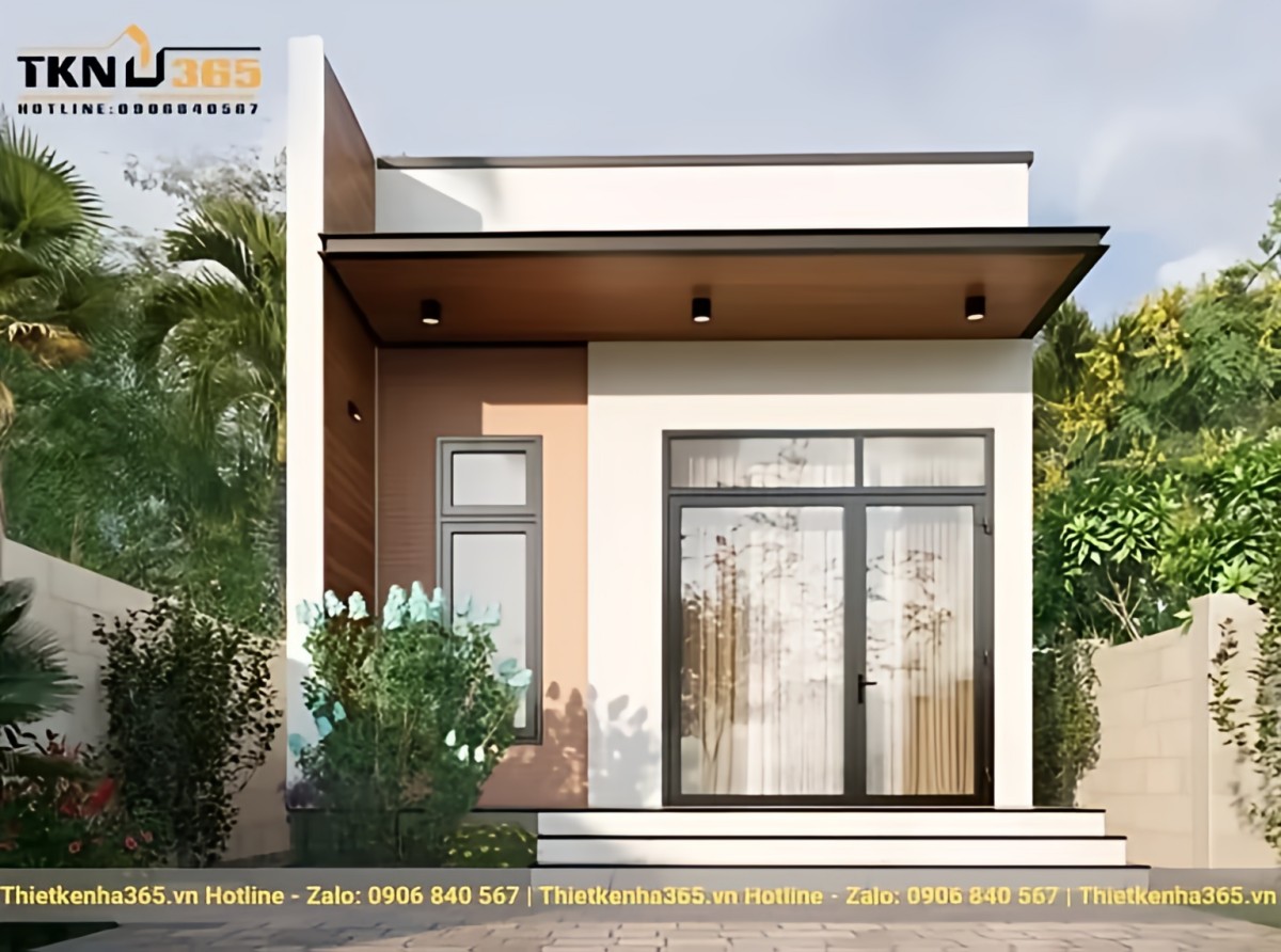 mẫu nhà cấp 4 đẹp 03