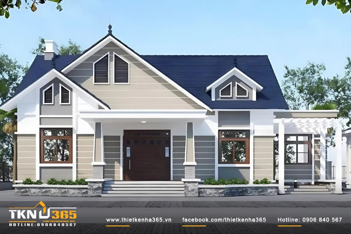 Quy định chiều cao nh&agrave; cấp 4 đẹp m&aacute;i Th&aacute;i