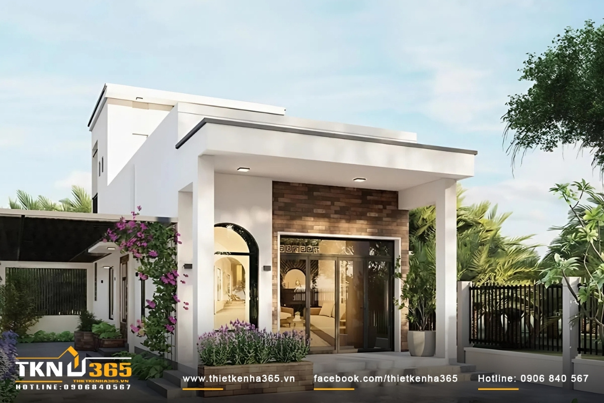 Quy định chiều cao nh&agrave; cấp 4 đẹp m&aacute;i t&ocirc;n, m&aacute;i bằng