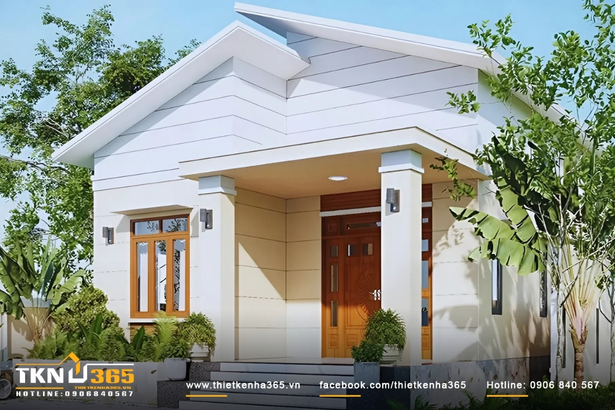 Mẫu nh&agrave; cấp 4 đẹp gi&aacute; 300 triệu