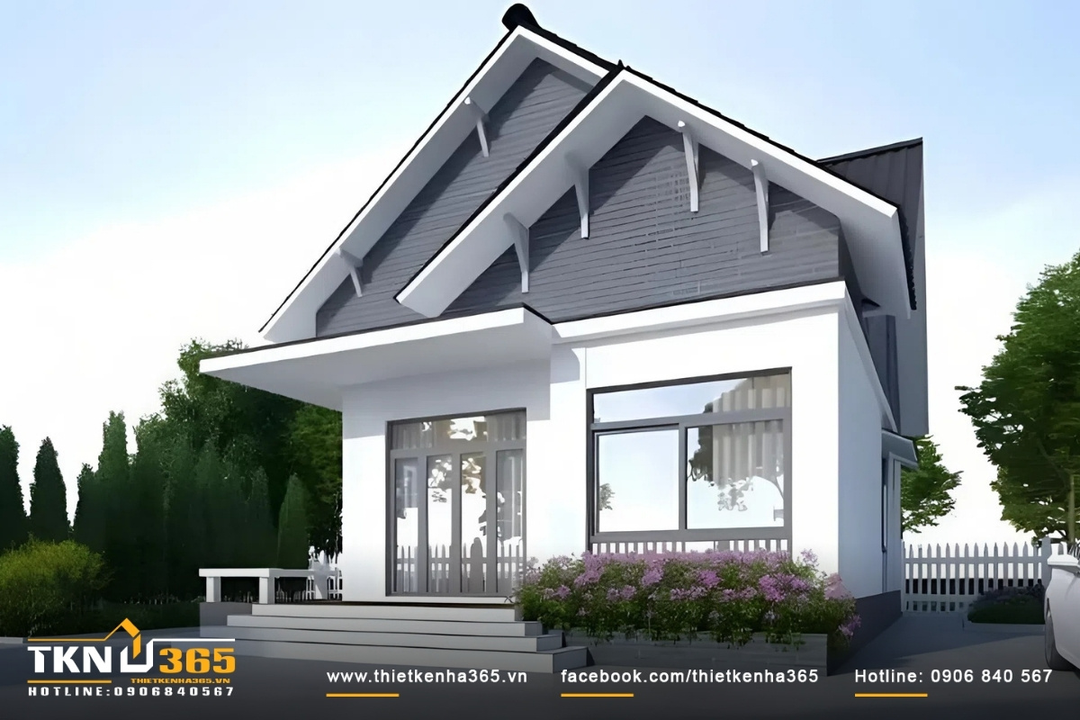 Nh&agrave; đẹp cấp 4 gi&aacute; 400 triệu đẹp đơn giản