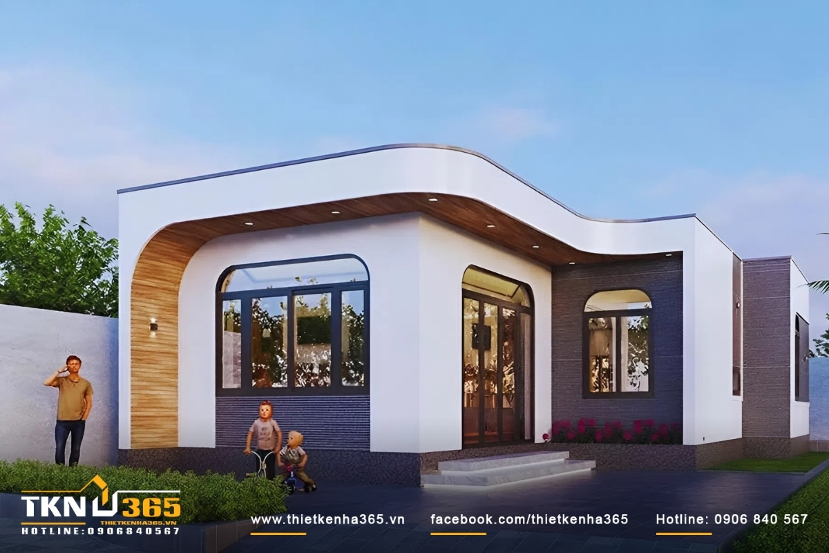 Mẫu thiết kế nh&agrave; cấp 4 đẹp gi&aacute; 400 triệu mới lạ