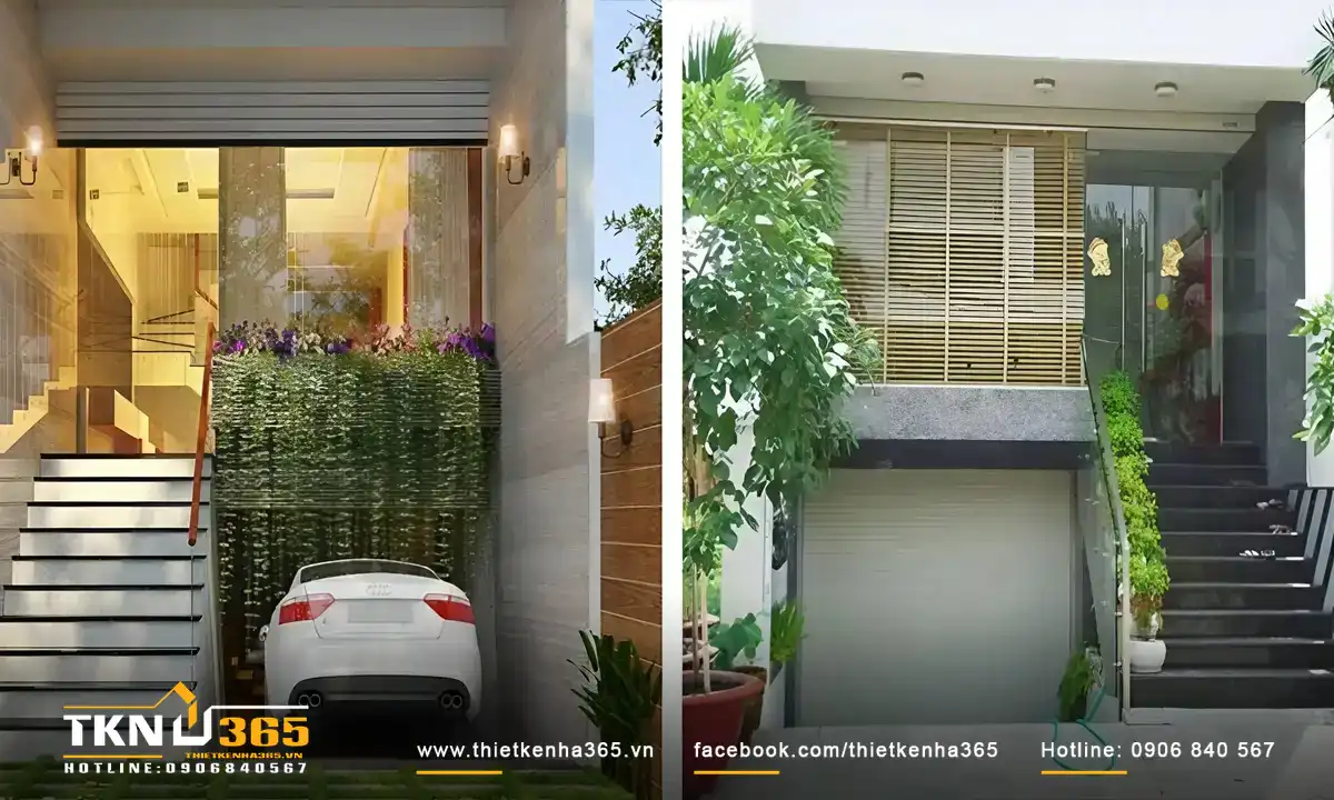 25+ Mẫu nhà có tầng bán hầm đẹp độc đáo nhất 2025 11 mau-nha-co-tang-ban-ham-1