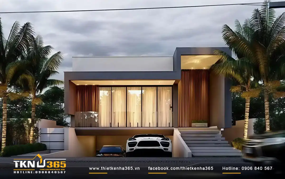 25+ Mẫu nhà có tầng bán hầm đẹp độc đáo nhất 2025 12 mau-nha-co-tang-ban-ham-3