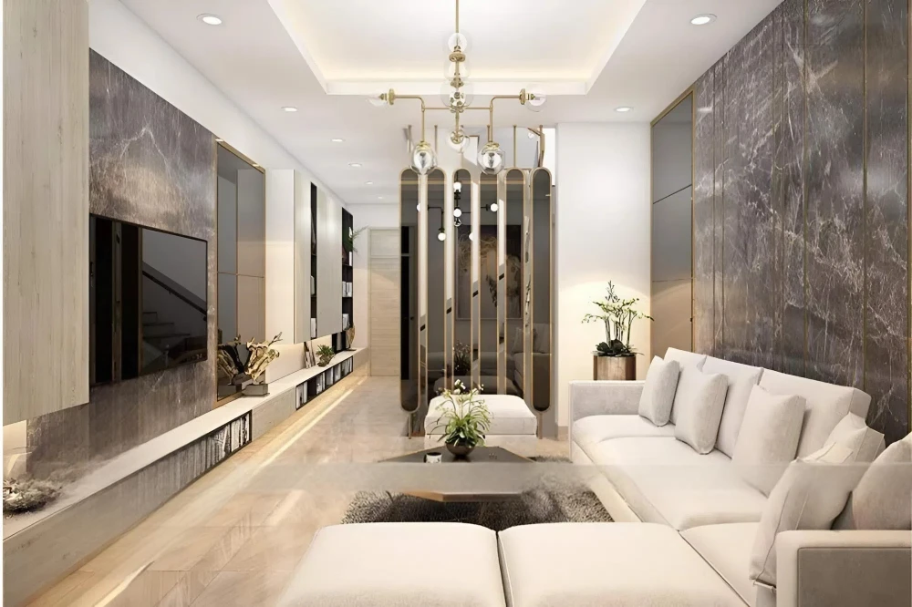 Lựa chọn những món n&ocirc;̣i th&acirc;́t có ki&ecirc;̉u dáng và kích thước phù hợp với di&ecirc;̣n tích nh&agrave; ngang 3m