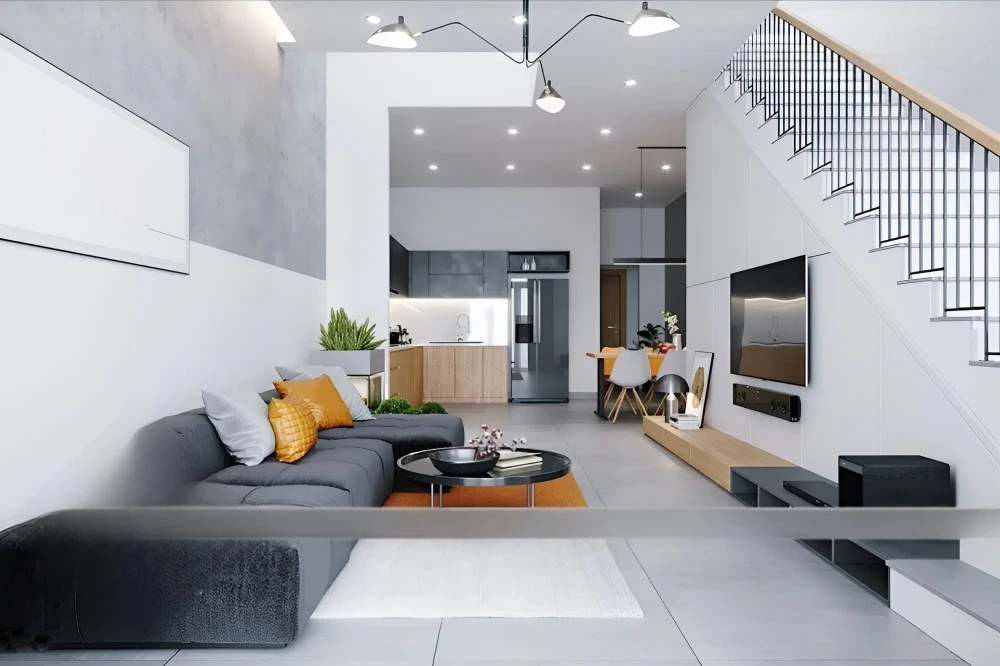 Một số yếu tố cần lưu khi khi bố tr&iacute; c&aacute;c ph&ograve;ng chức năng nh&agrave; ngang 3m