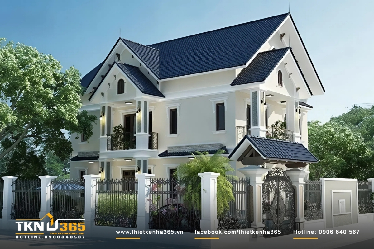 Nhà 2 mặt tiền 2 tầng thu hút mọi ánh nhìn với một phong cách trẻ trung và mới mẻ