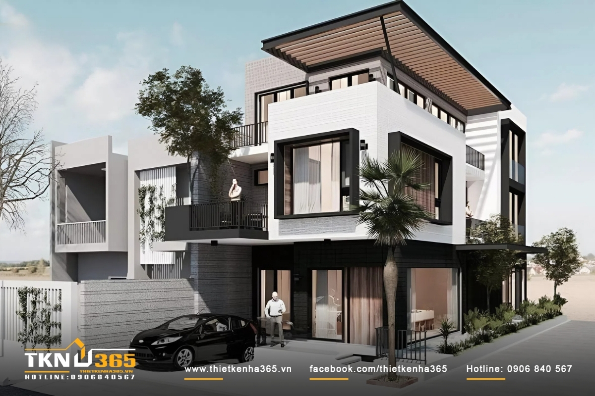 Mái bằng chống nóng tốt, sinh hoạt thoải mái và thích hợp để mua bán, trữ hàng hóa