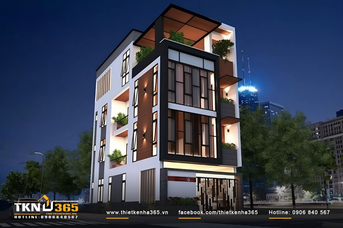 Biệt thự đẹp 2 mặt tiền thiết kế sang trọng với không gian sân vườn rộng rãi