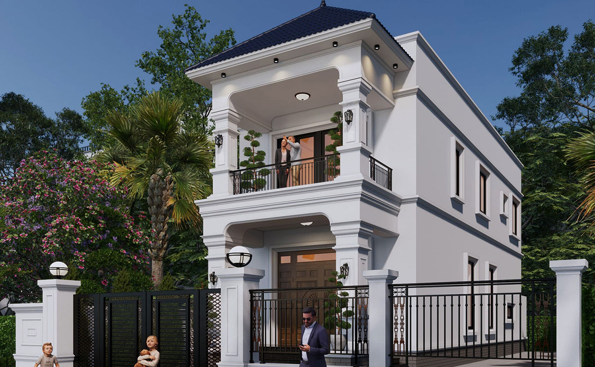 Một ngôi nhà có mẫu thiết kế độc lạ mang vẻ đẹp hiện đại Một ngôi nhà có mẫu thiết kế độc lạ mang vẻ đẹp hiện đại