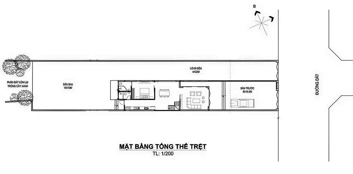 Bản vẽ mẫu nhà 2 tầng mái bằng trệt diện tích 6x15 Bản vẽ mẫu nhà 2 tầng mái bằng trệt diện tích 6x15
