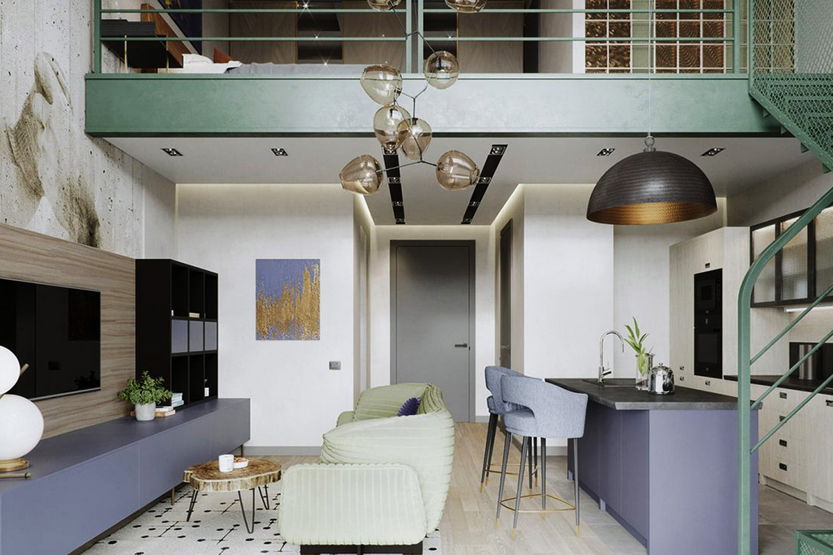 Mẫu thiết kế nhà 30m2 cấp 4 có gác lửng