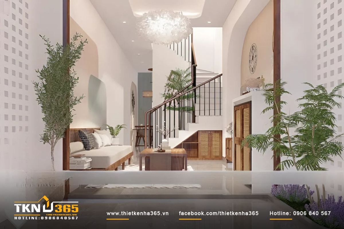 Thiết kế nhà nhỏ 15m2 có không gian mở và thông thoáng